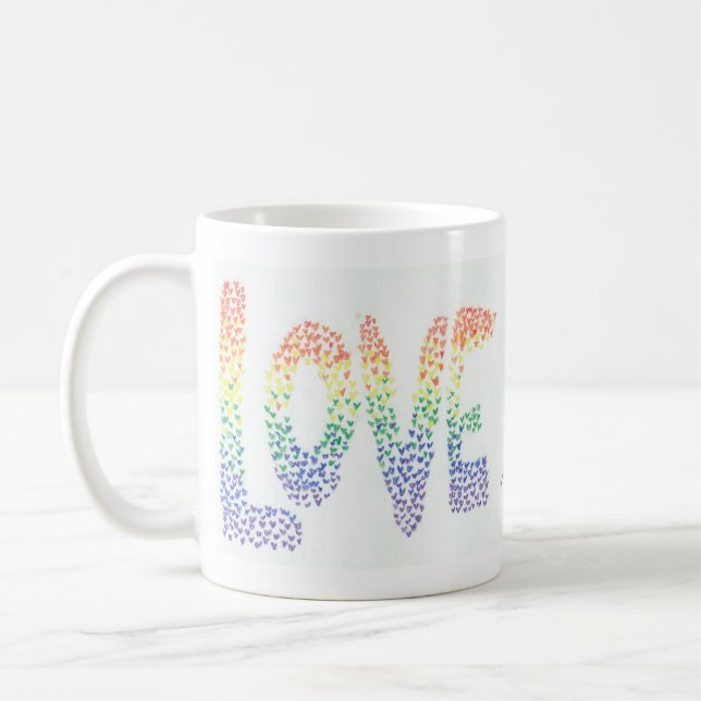 Caneca De Café Mug, dizer que amor é amor. (Esquerda)