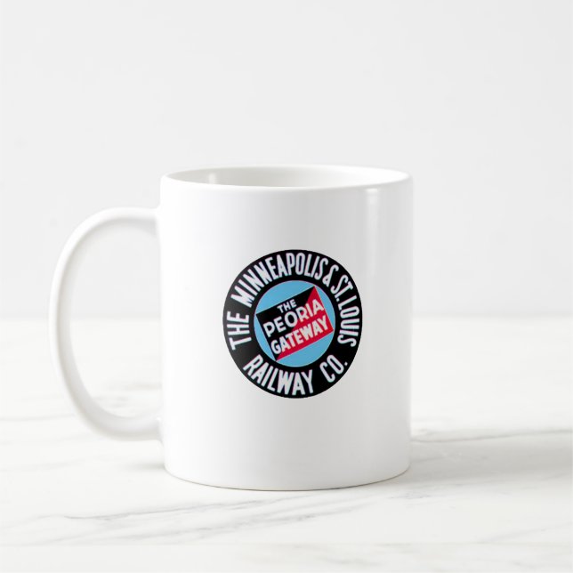Caneca De Café Mug do logotipo da Minneapolis (Esquerda)