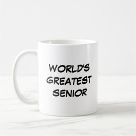 Caneca De Café Mug do "maior Mais velho do mundo"