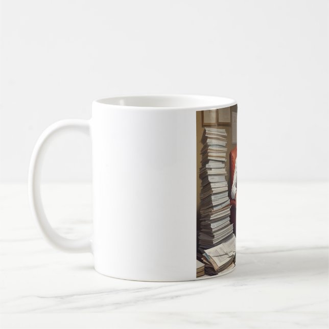 Caneca De Café Mug do Orgulho Médico: Celebre o Curador (Esquerda)