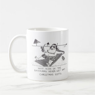 Caneca De Café Mug do papais noeis Beach Time