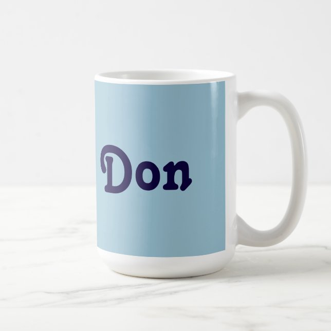 Caneca De Café Mug Don (Direita)