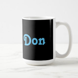 Caneca De Café Mug Don