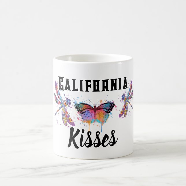 Caneca De Café Mug Dragonfly Personalize Califórnia (Centro)
