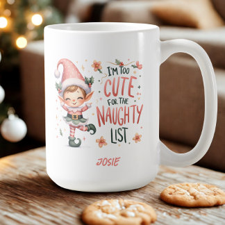Caneca De Café Mug Elf de Natal Personalizado