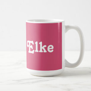 Caneca De Café Mug Elke
