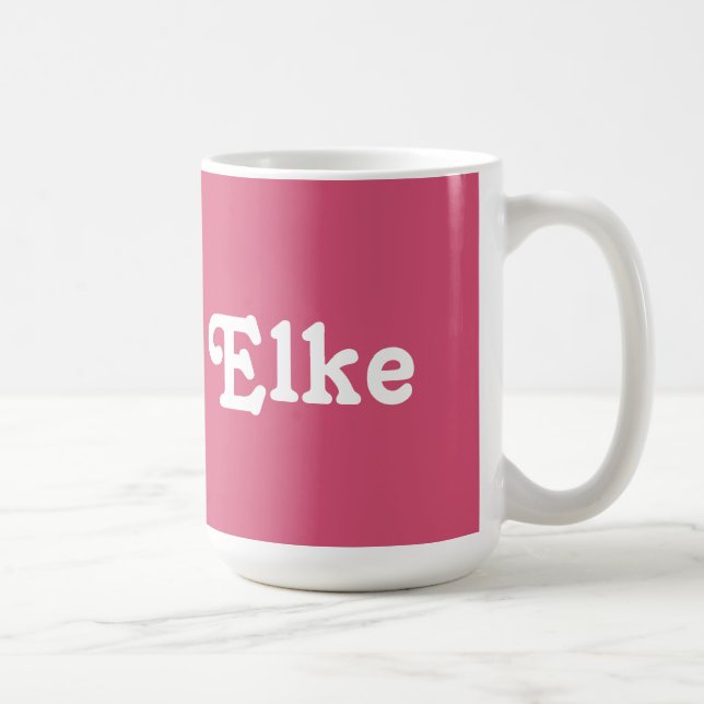 Caneca De Café Mug Elke (Direita)