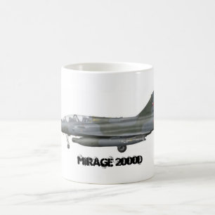 Caneca De Café Mug Esquadrão de caça 02.003 Champanhe - M2000D