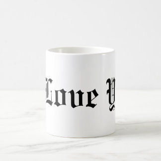 Caneca De Café Mug - Eu Te Amo