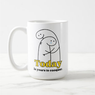 Caneca De Café Mug Expresso - Hoje é seu conquistar
