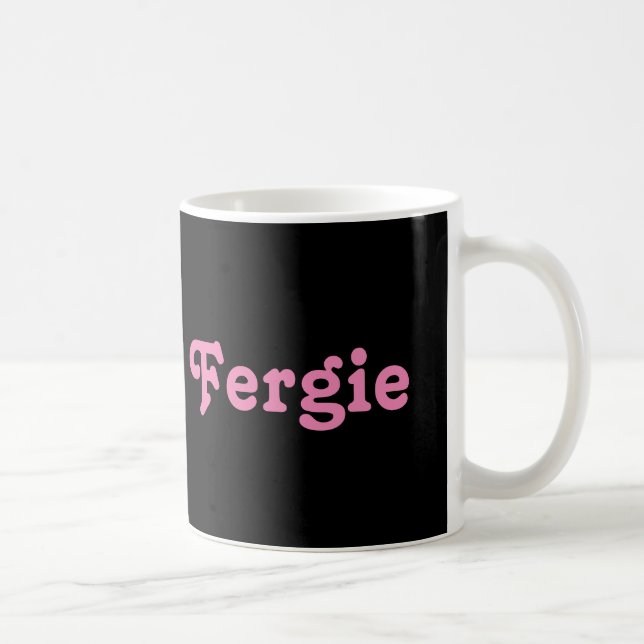 Caneca De Café Mug Fergie (Direita)