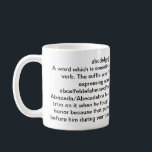 Caneca De Café Mug fictício<br><div class="desc">Uma caneca maravilhosa para um humano maravilhoso</div>