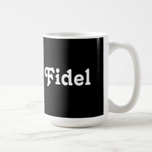 Caneca De Café Mug Fidel