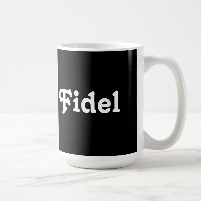 Caneca De Café Mug Fidel (Direita)