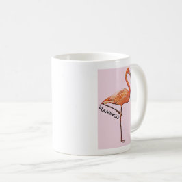Caneca De Café Mug flamingo recortar