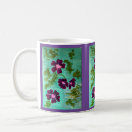 Caneca De Café Mug Floral