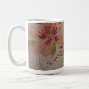 Caneca De Café Mug Floral Favorito