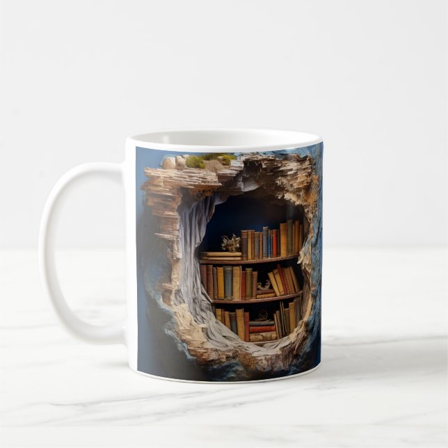 Caneca De Café Mug for book lovers (Esquerda)