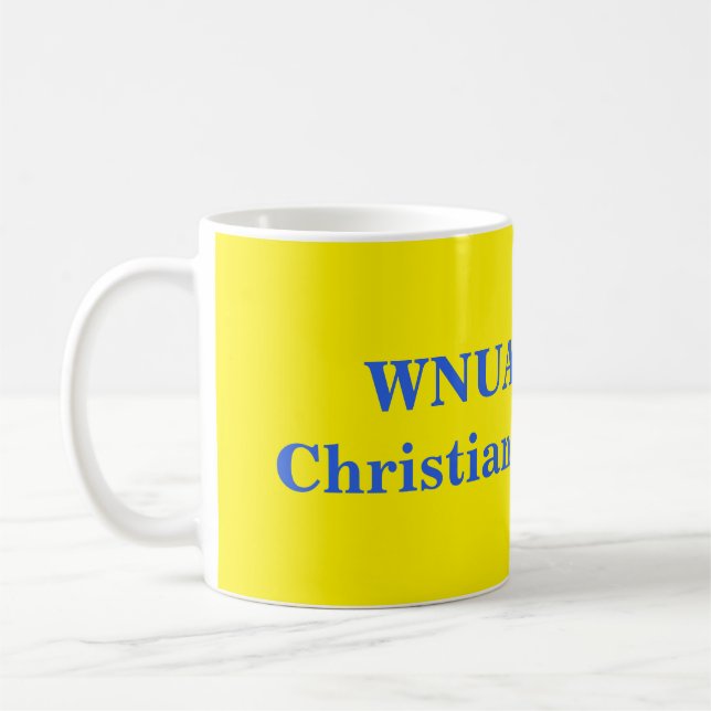 Caneca De Café Mug for WNUA 88.5 FM, Williamstown, Kentucky (Esquerda)