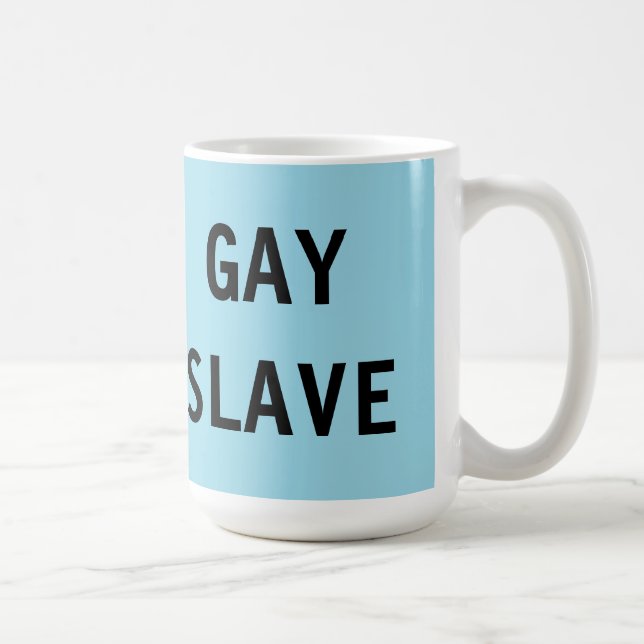Caneca De Café Mug Gay Slave (Direita)