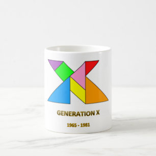 Caneca De Café Mug geração X