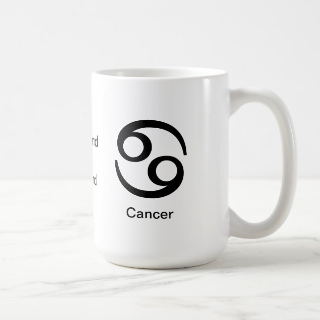 Caneca De Café Mug - Glyph do Cancer (Direita)