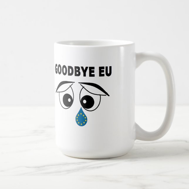 Caneca De Café Mug Goodbye UE (Direita)