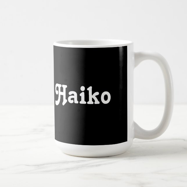 Caneca De Café Mug Haiko (Direita)
