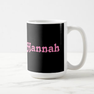 Caneca De Café Mug Hannah