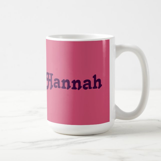Caneca De Café Mug Hannah (Direita)