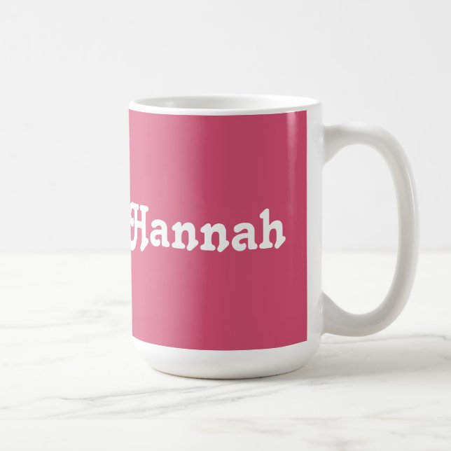 Caneca De Café Mug Hannah (Direita)
