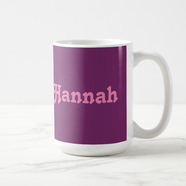 Caneca De Café Mug Hannah (Direita)