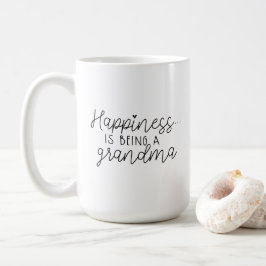 Caneca De Café Mug - Happiness Is Being A Grandma