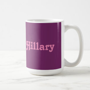 Caneca De Café Mug Hillary