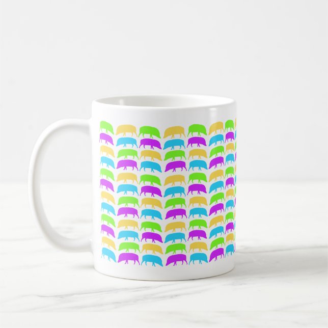 Caneca De Café Mug Hogs Multicolor (Esquerda)