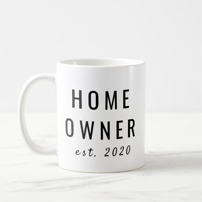 CANECA DE CAFÉ MUG HOMEOWNER (Esquerda)