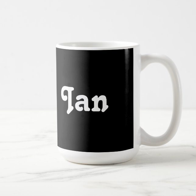 Caneca De Café Mug Ian (Direita)