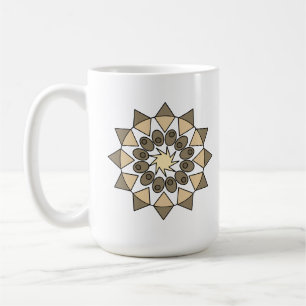 Caneca De Café Mug - Imagem de Mandala