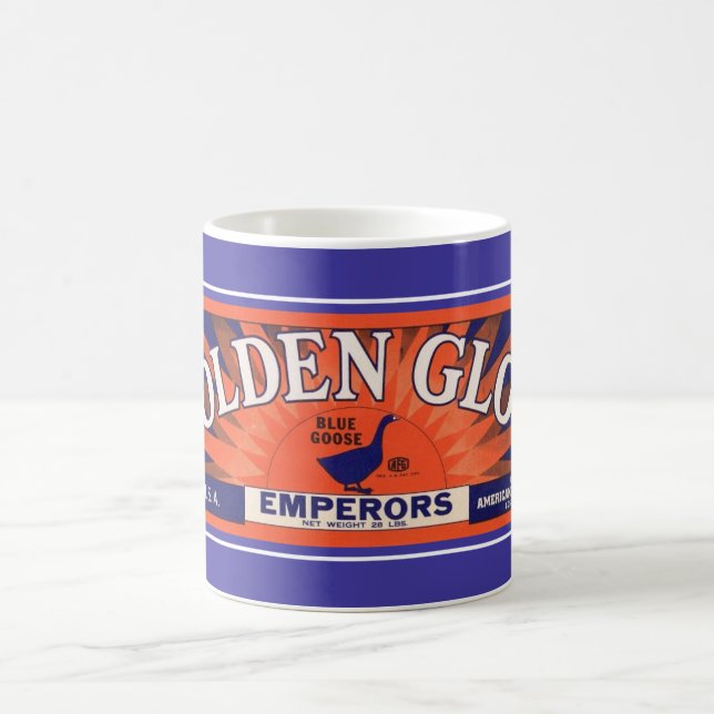 Caneca De Café Mug Imperador de Ganso Azul (Centro)