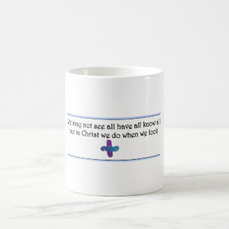 Caneca De Café Mug "In Cristo"