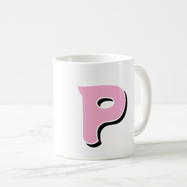 Caneca De Café Mug Inicial (Frente Esquerda)