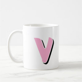 Caneca De Café Mug Inicial