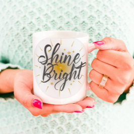 Caneca De Café Mug Inspiracional Brilhante
