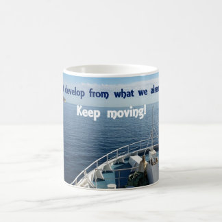 Caneca De Café Mug Inspiracional - Continue Movendo!