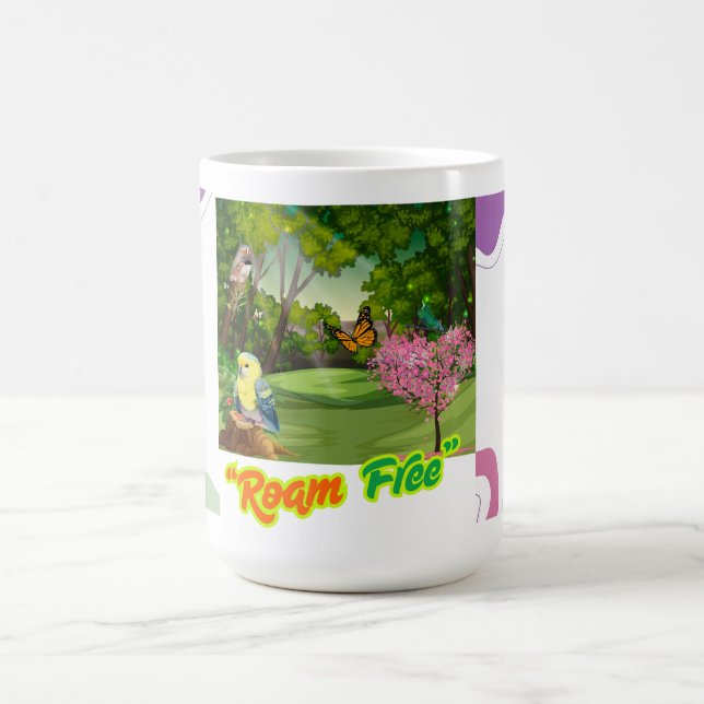 Caneca De Café Mug Inspiracional "Livre de Raios" - Aventura. (Centro)