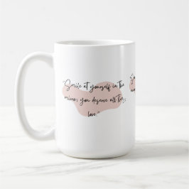 Caneca De Café "Mug Inspiracional para Autoamor e Positividade"