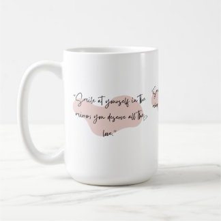 Caneca De Café "Mug Inspiracional para Autoamor e Positividade"