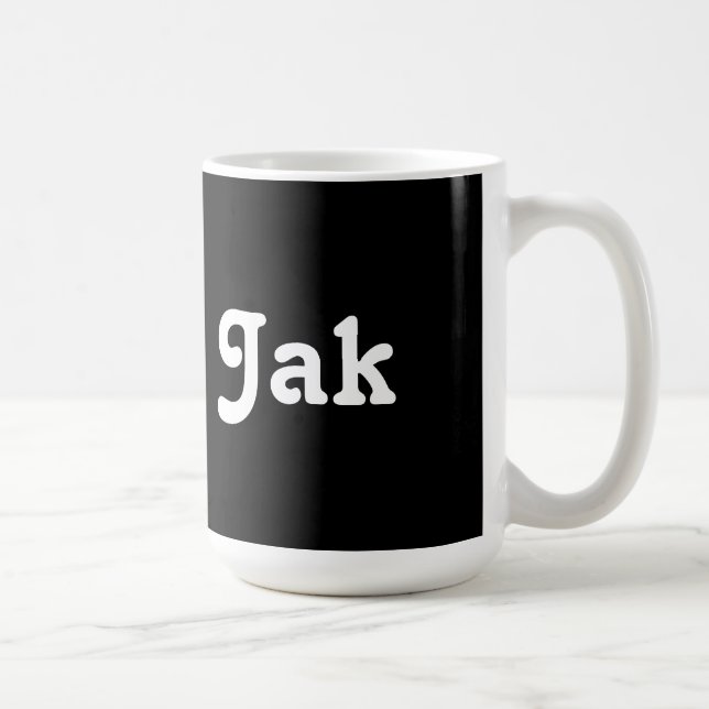 Caneca De Café Mug Jak (Direita)