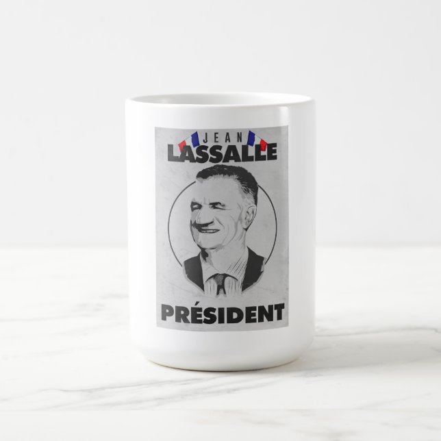 Caneca De Café Mug Jean Lassalle Président (Centro)