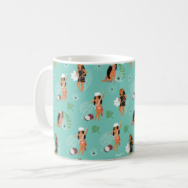 Caneca De Café Mug Jeanne' s Pattern (Frente Esquerda)